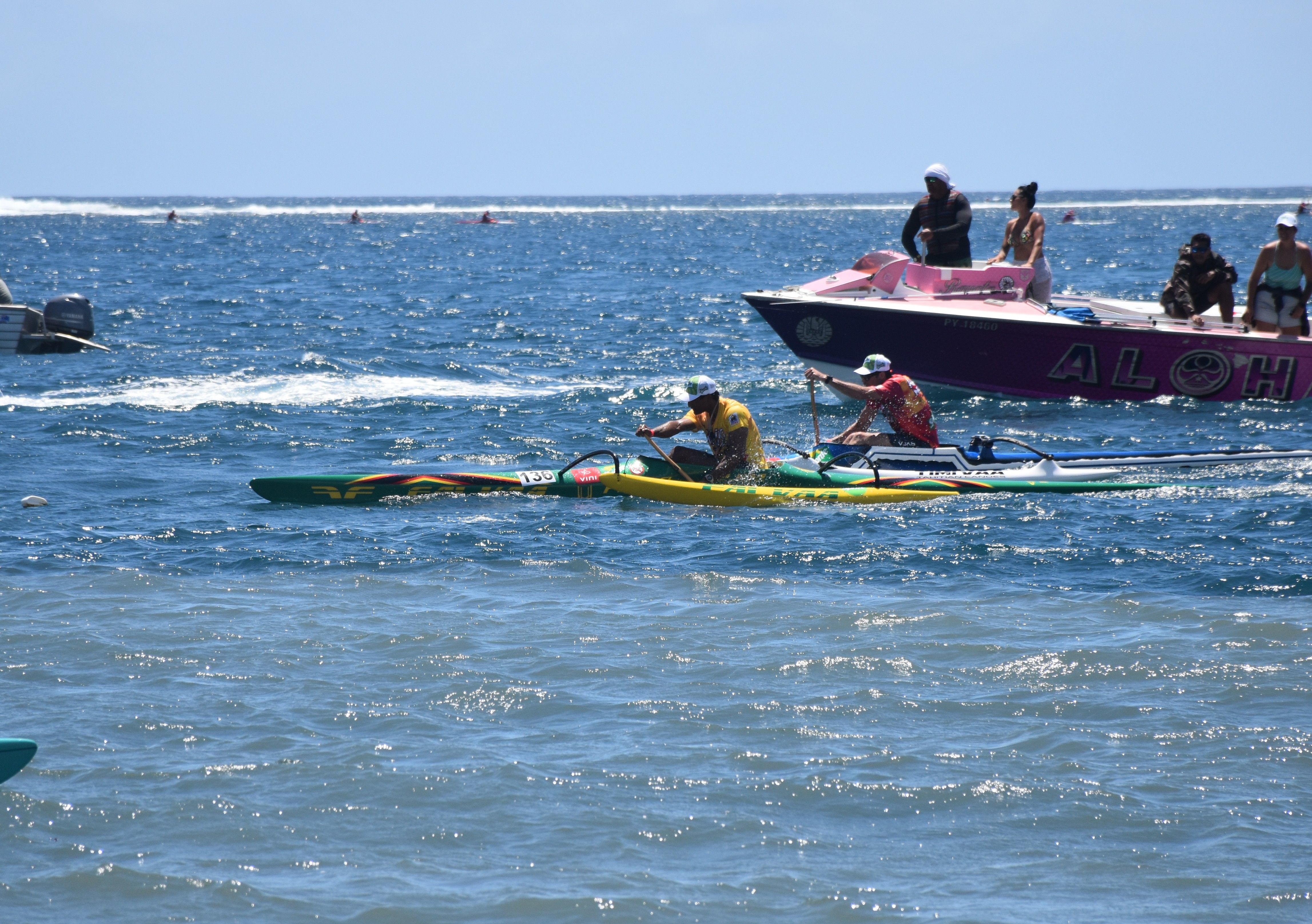 Tutearii Hoatua a conservé son maillot jaune sur deux étapes et finit second au classement général.