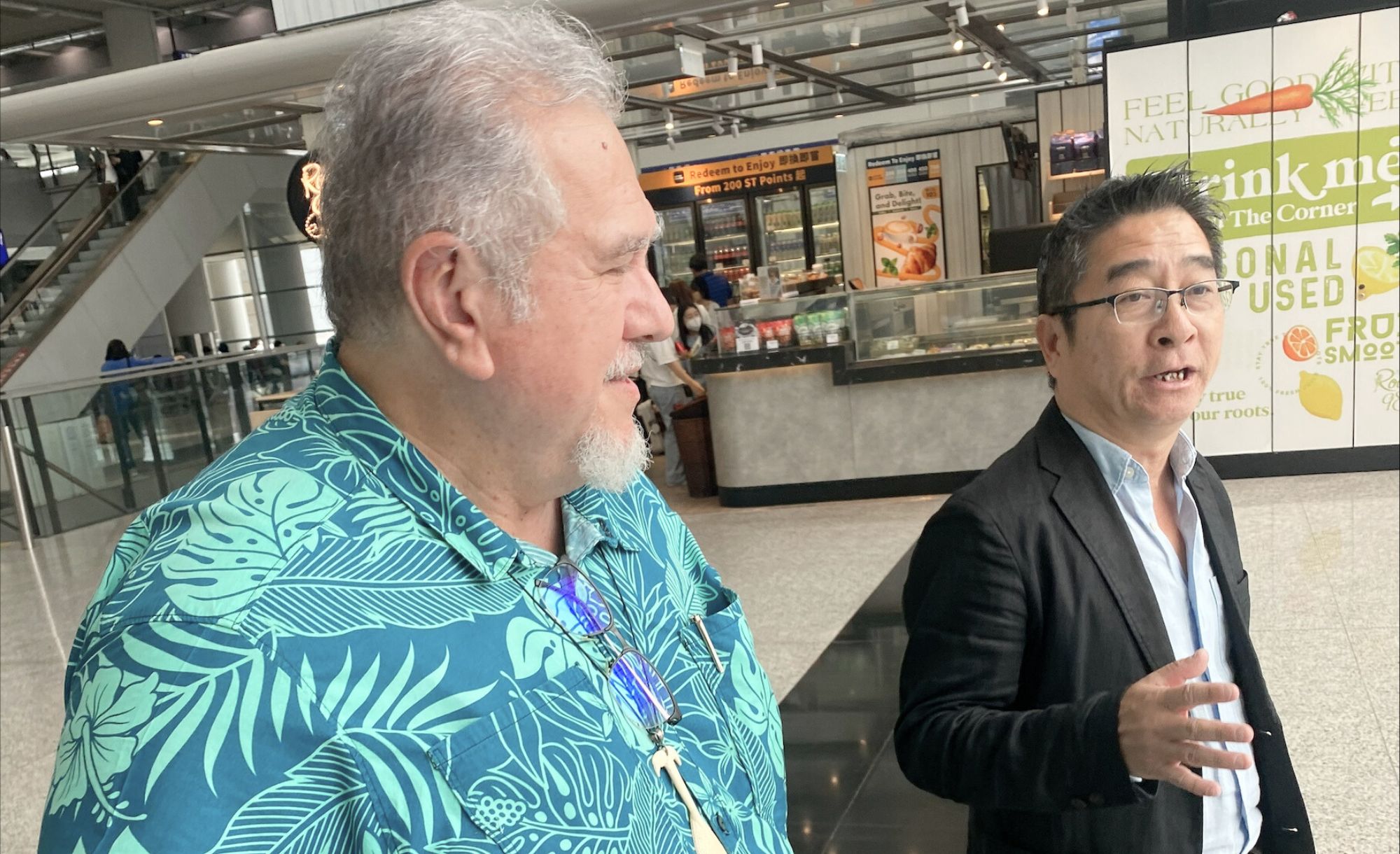 ​Départ suspendu pour Brotherson à Hong Kong