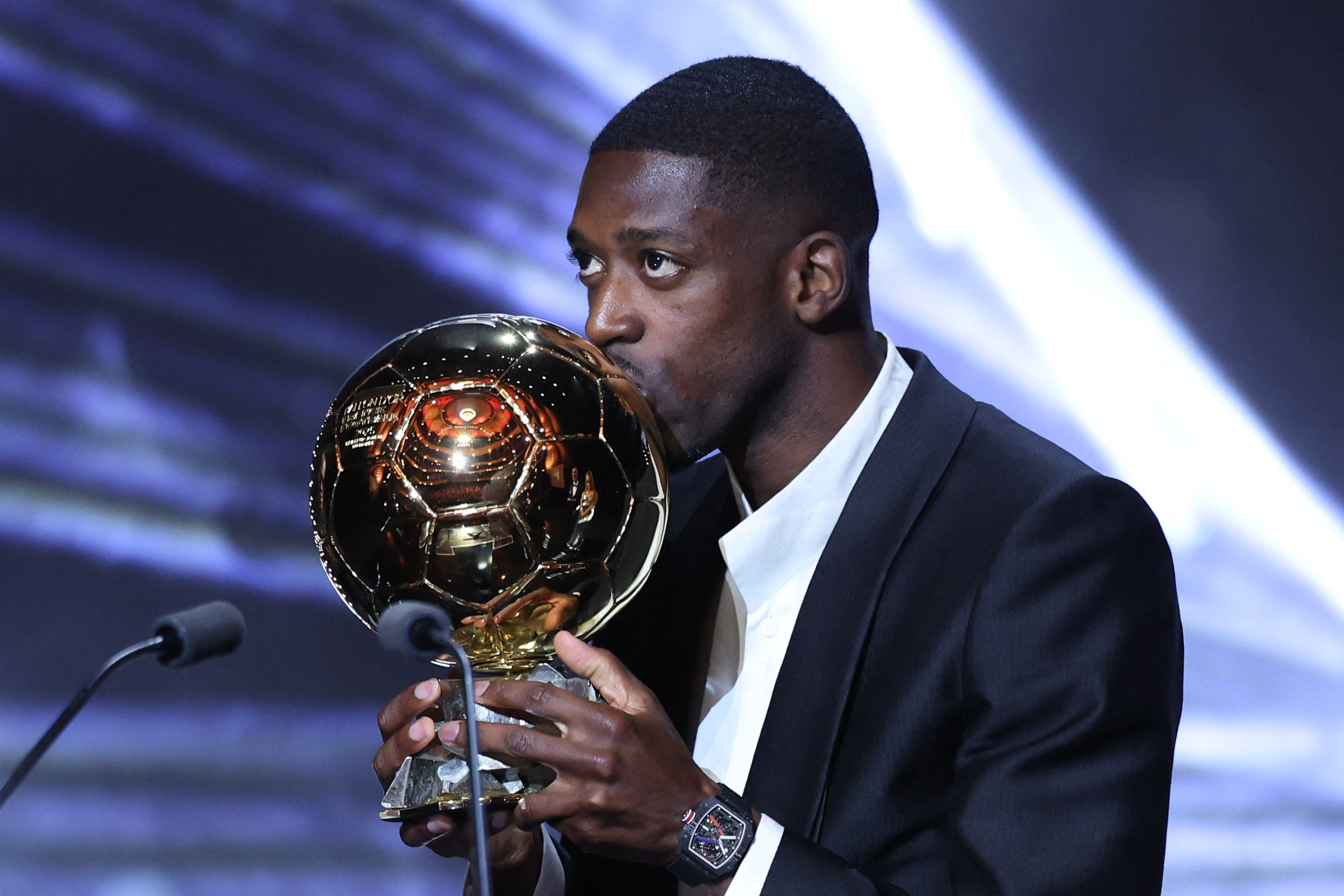 Ousmane Dembélé remporte le Ballon d'Or