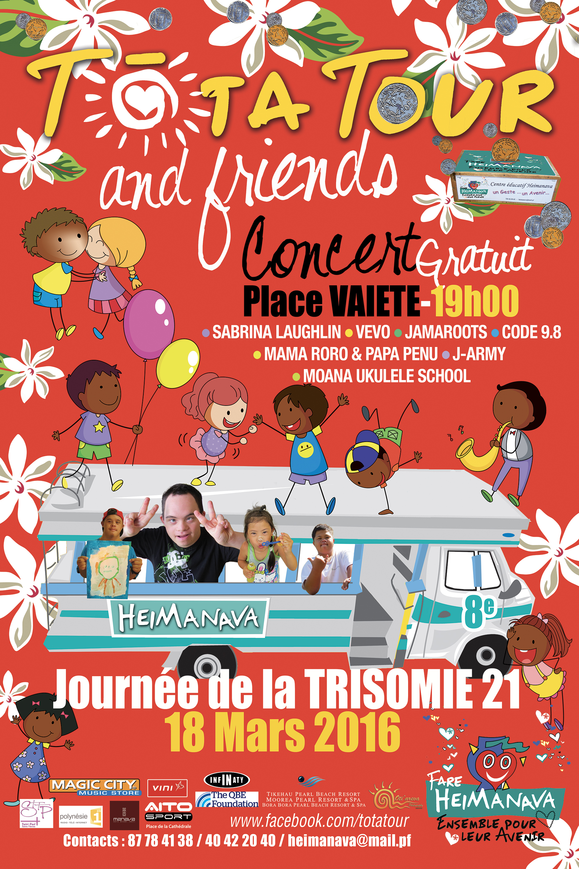 Page enfant : Participez au Tota Tour avec les enfants du centre Papa Nui