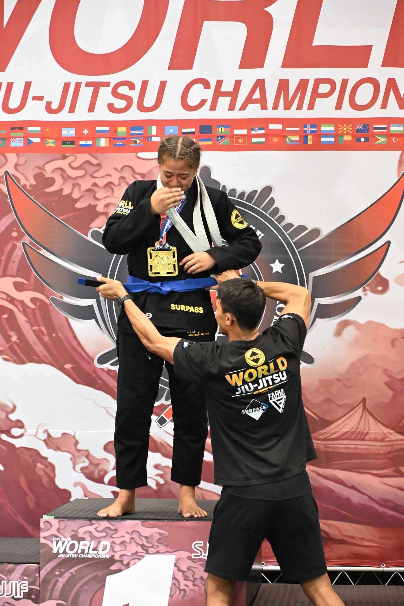 Mehiti Cheung Sen, quadruple championne du monde.