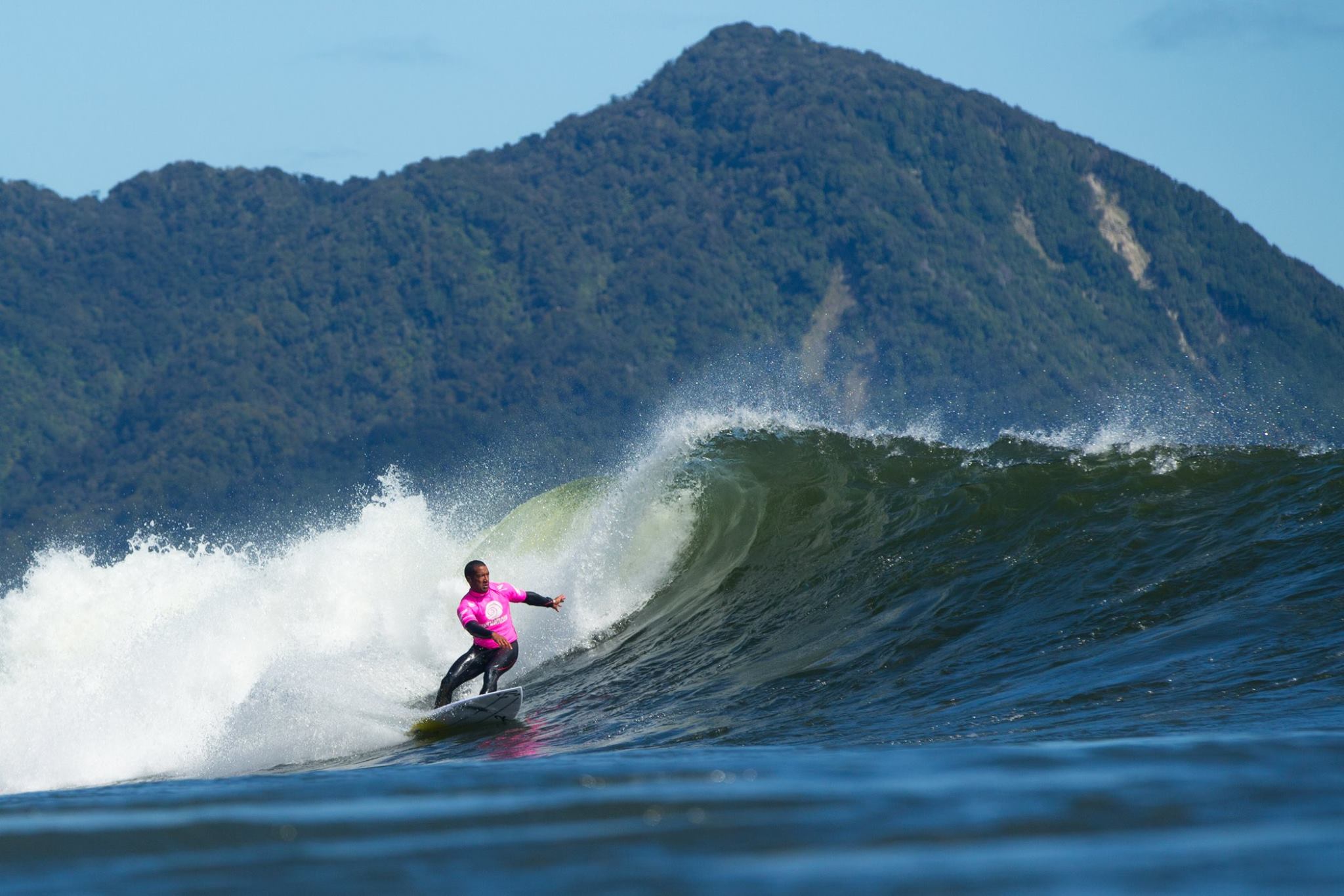 Le Maori a remporté l'épreuve dans un décor unique, le parc naturel du Fiordland © Scott Sinton
