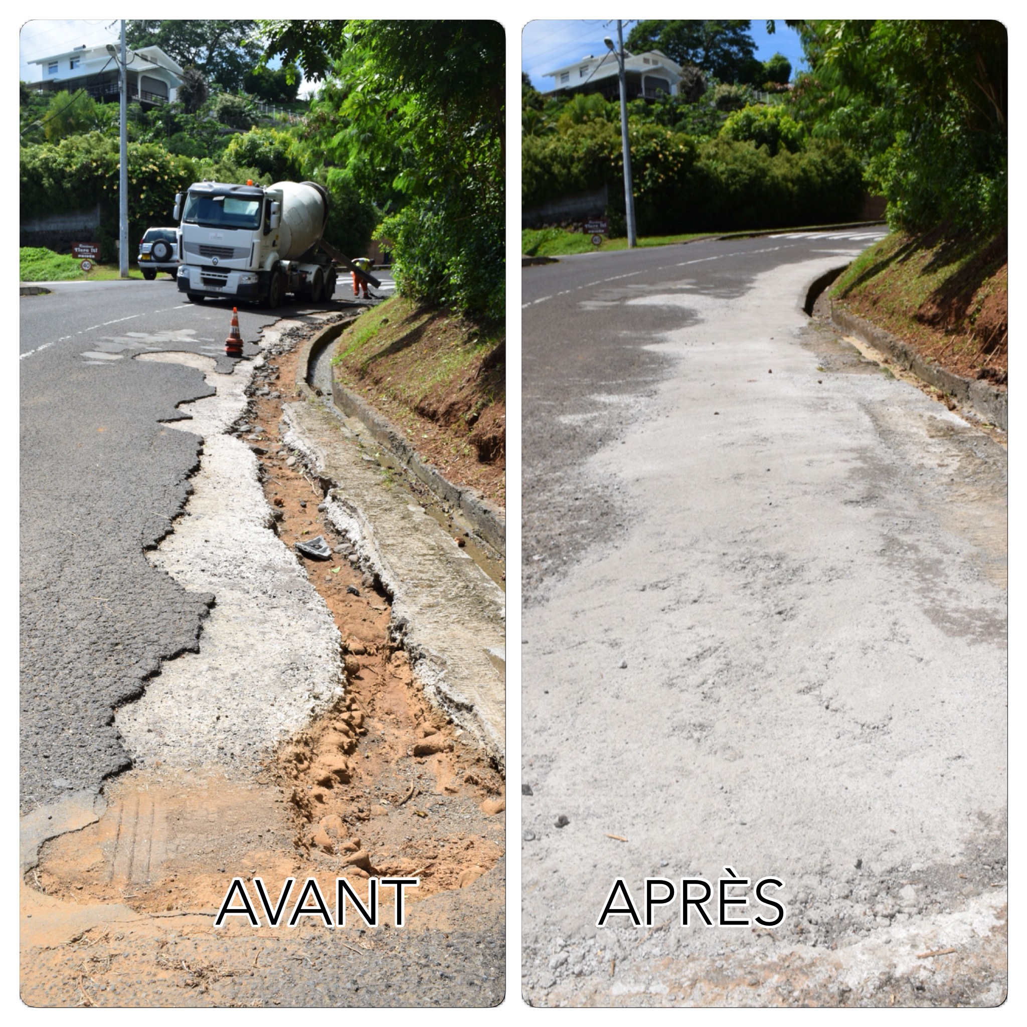 La route de Erima est rouverte à la circulation 