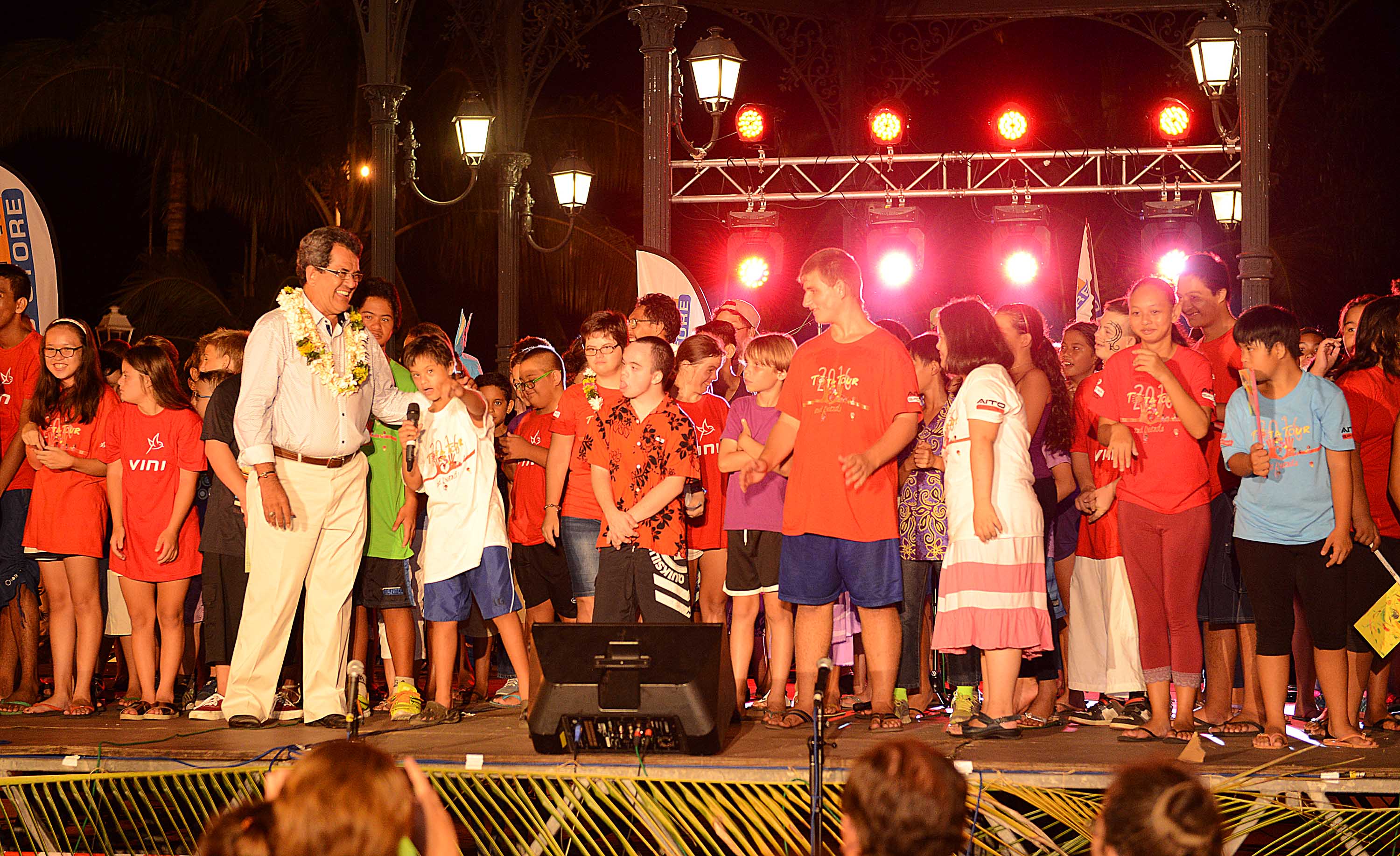 Le président du Pays était aussi présent.