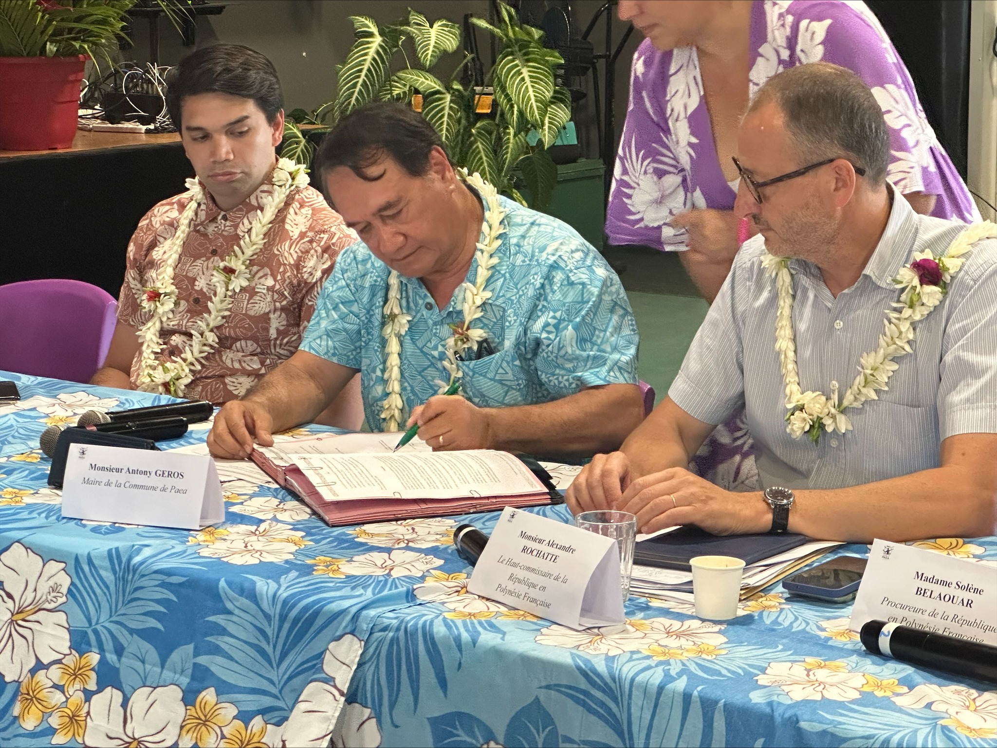 Le CLSPD est une instance de concertation présidée par le maire, afin de lutter contre l'insécurité et la délinquance sur le territoire communal. ©La ville de Paea