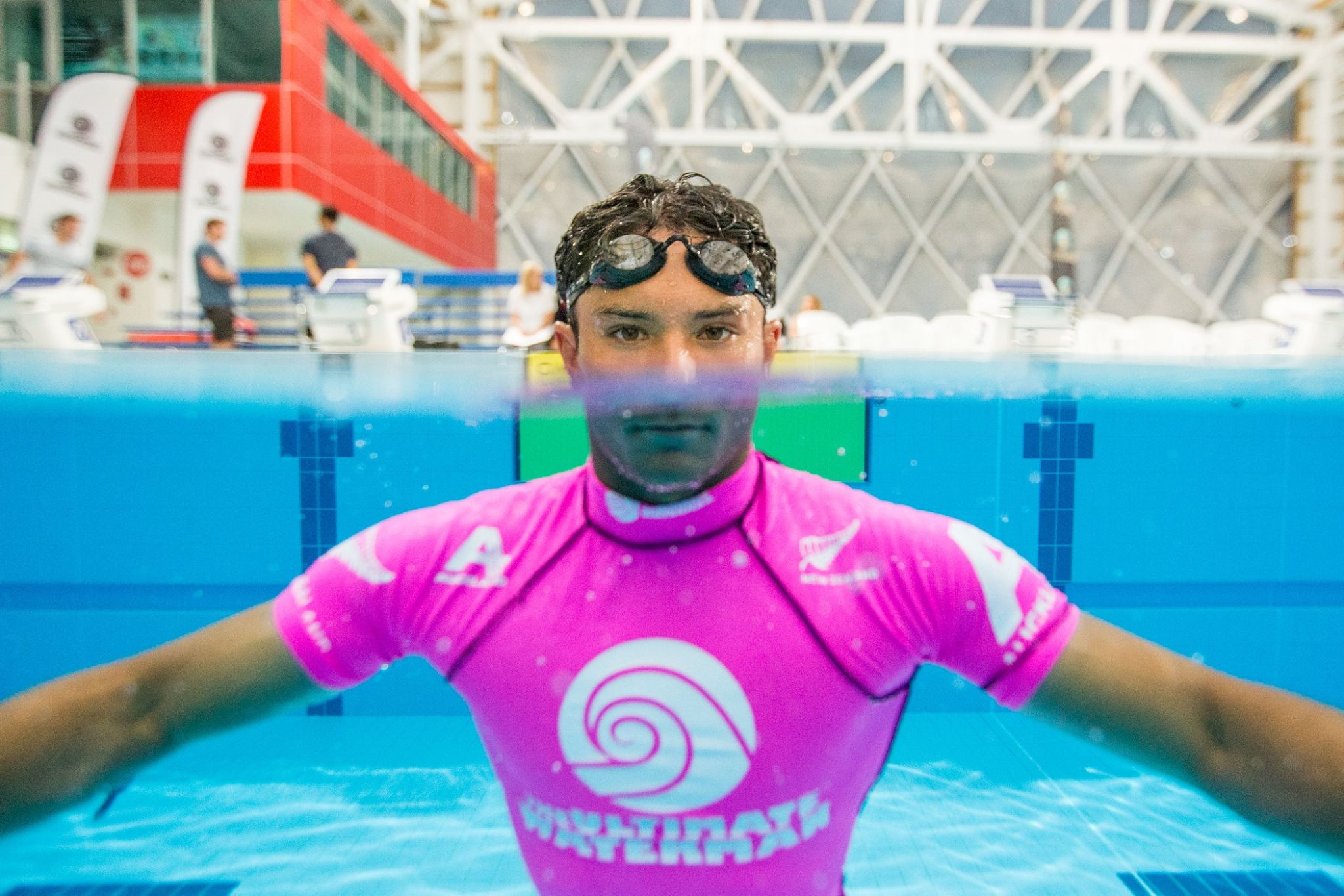 Danny Ching a su utiliser des qualités de nageur acquises à l'université © Scott Sinton