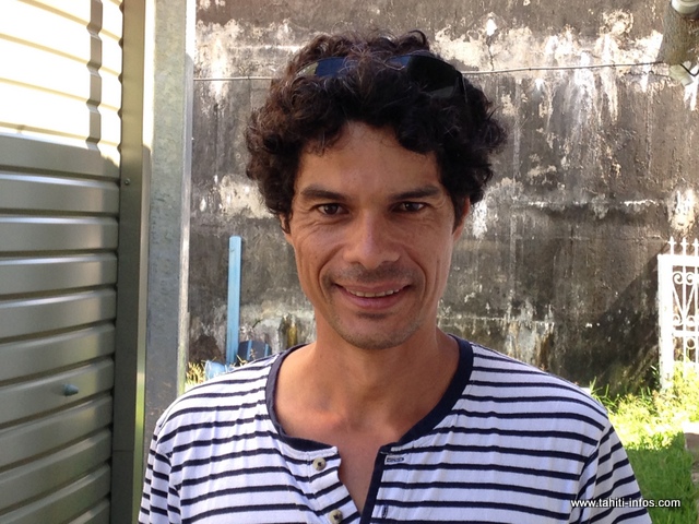 Vatea Escande, directeur de la régie de l'eau à Mahina, a sous sa responsabilité une équipe de sept agents qui, ces temps-ci, est surchargée par les nombreuses fuites présentes sur la commune.
