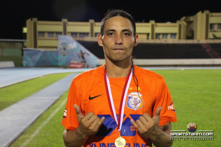 Foot : Un triplé de Manarii Porlier donne la Coupe de Tahiti Nui à Dragon