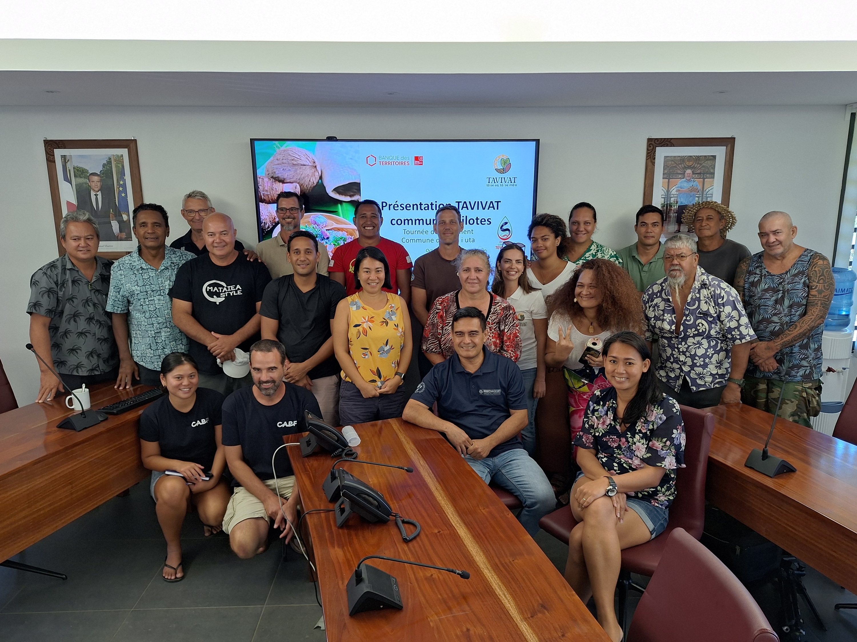 Les référents du projet ont entamé une tournée de lancement auprès des communes et des professionnels (Crédit : Anne-Charlotte Lehartel).