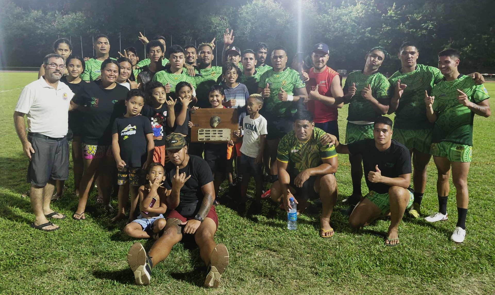 Le Faa’a Rugby Aro remporte le championnat polynésien de rugby à VII.