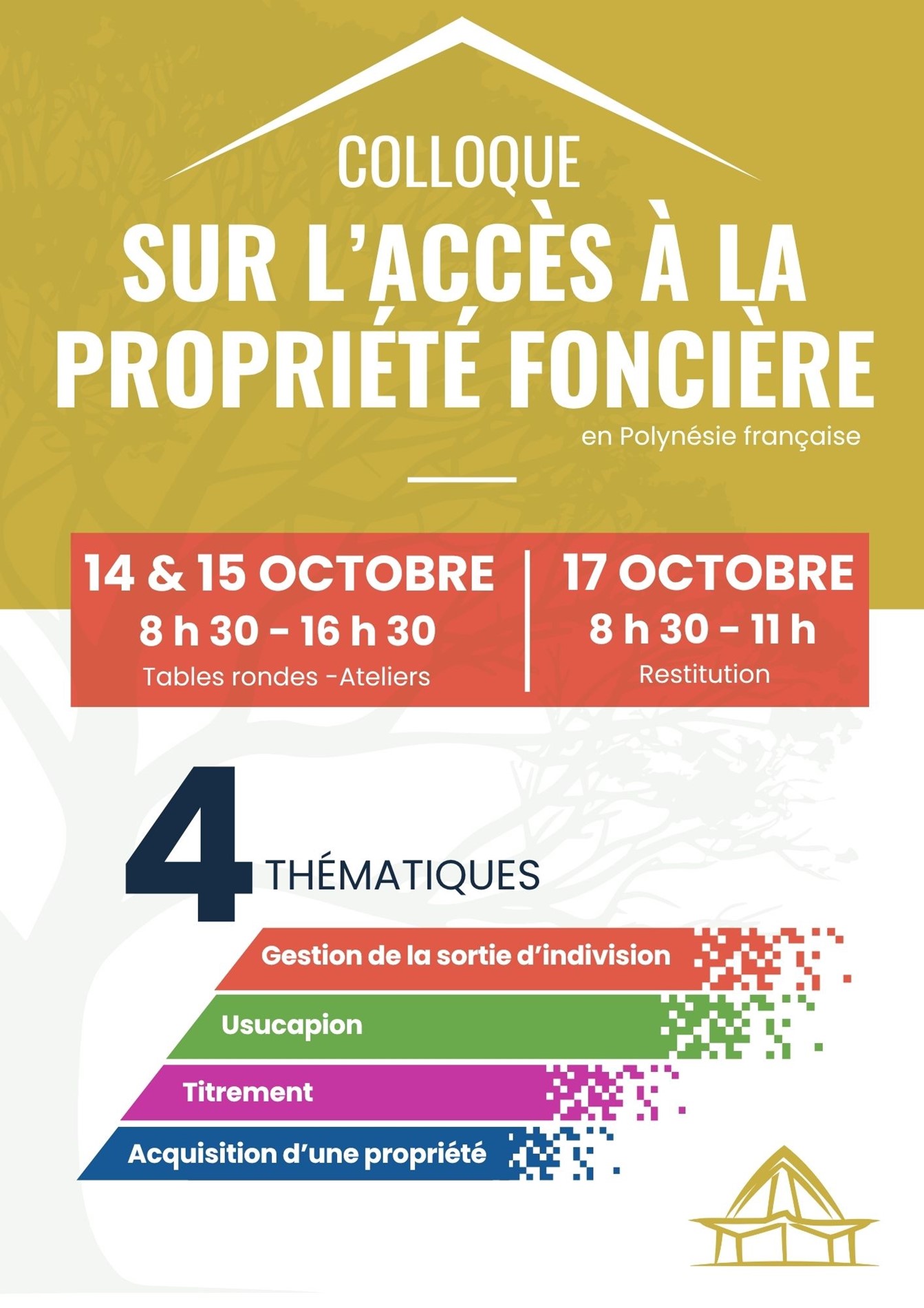 ​Un colloque sur l'accès à la propriété foncière à l'assemblée