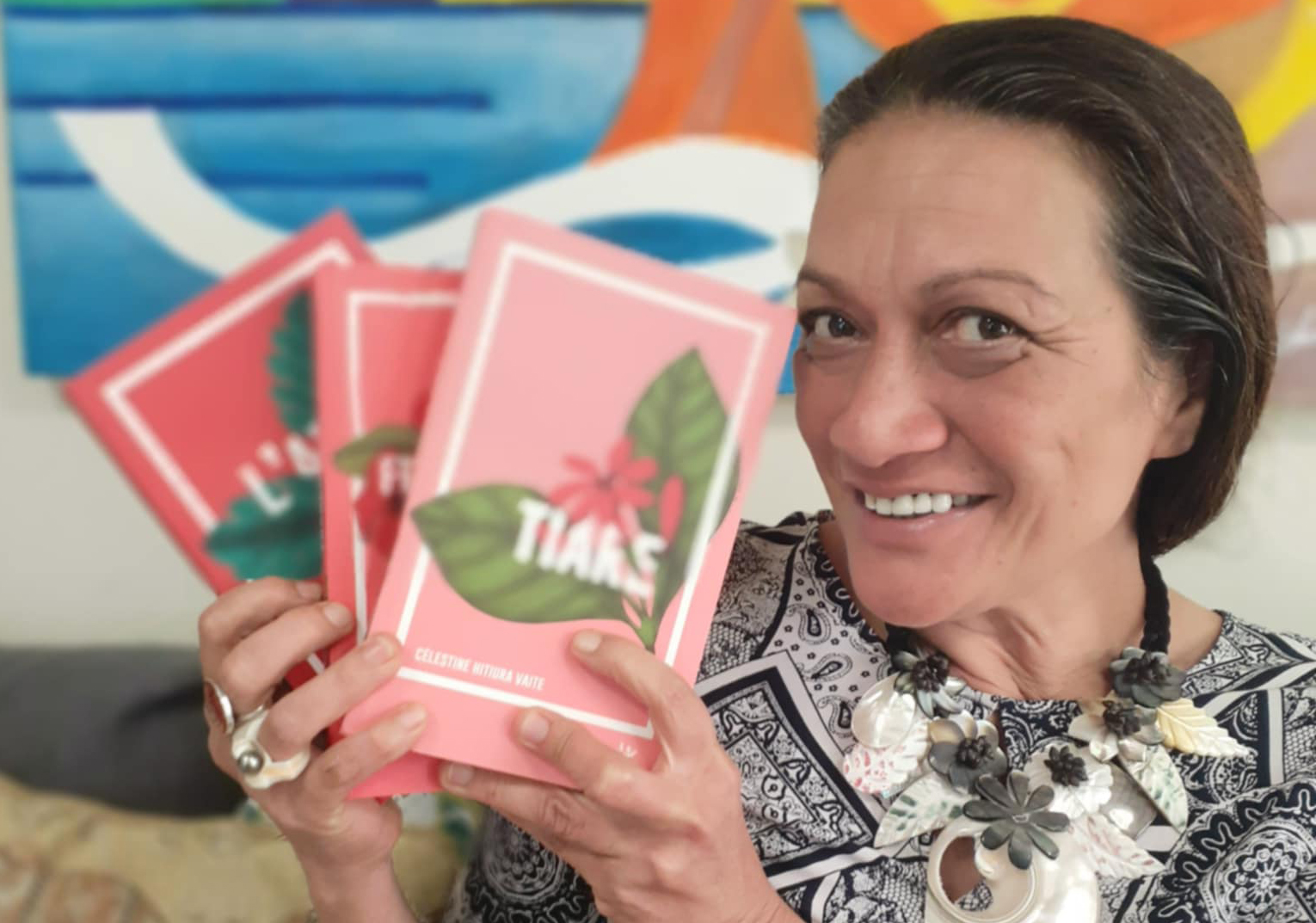 Salon du livre - Célestine Hitiura Vaite : “Les mots sont venus à moi”