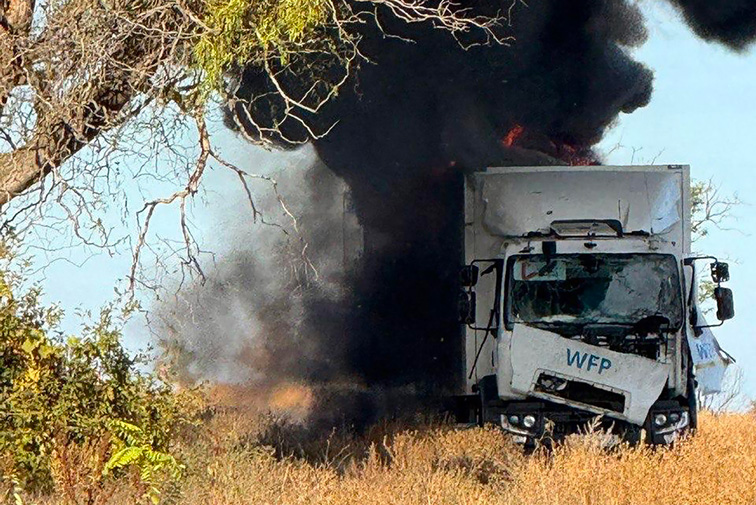 Crédit HANDOUT / Telegram / @olexandrprokudin / AFP