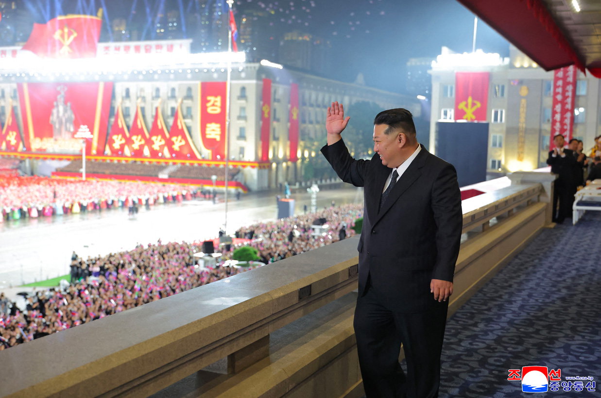 Crédit STR / KCNA VIA KNS / AFP