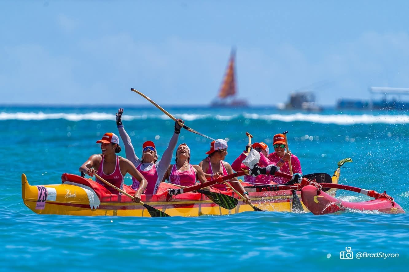 Ihilani Va’a est la première équipe tahitienne à remporter la Na Wahine O Ke Kai.