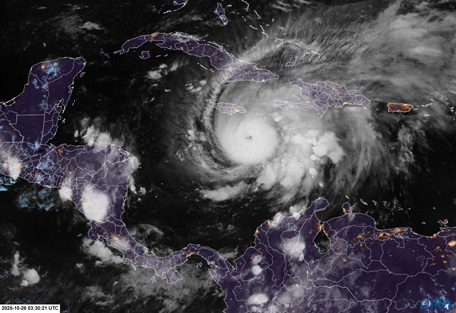 Crédit RAMMB/CIRA / AFP