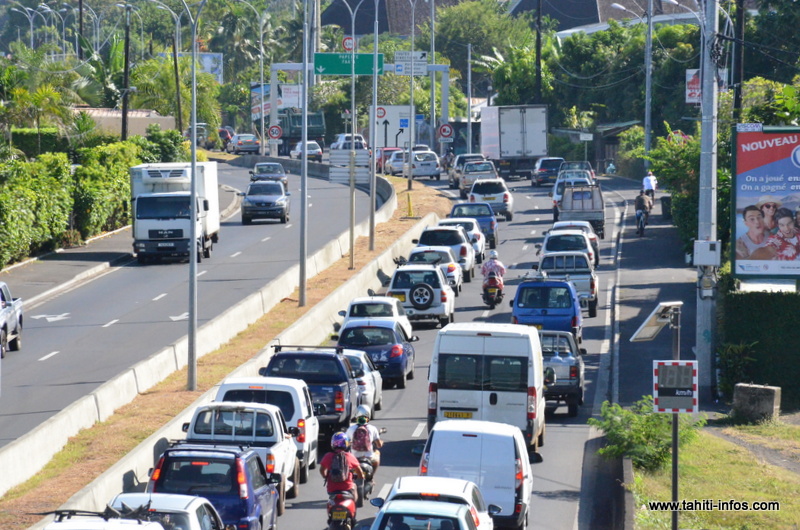 ​Des bouchons à prévoir à Punaruu