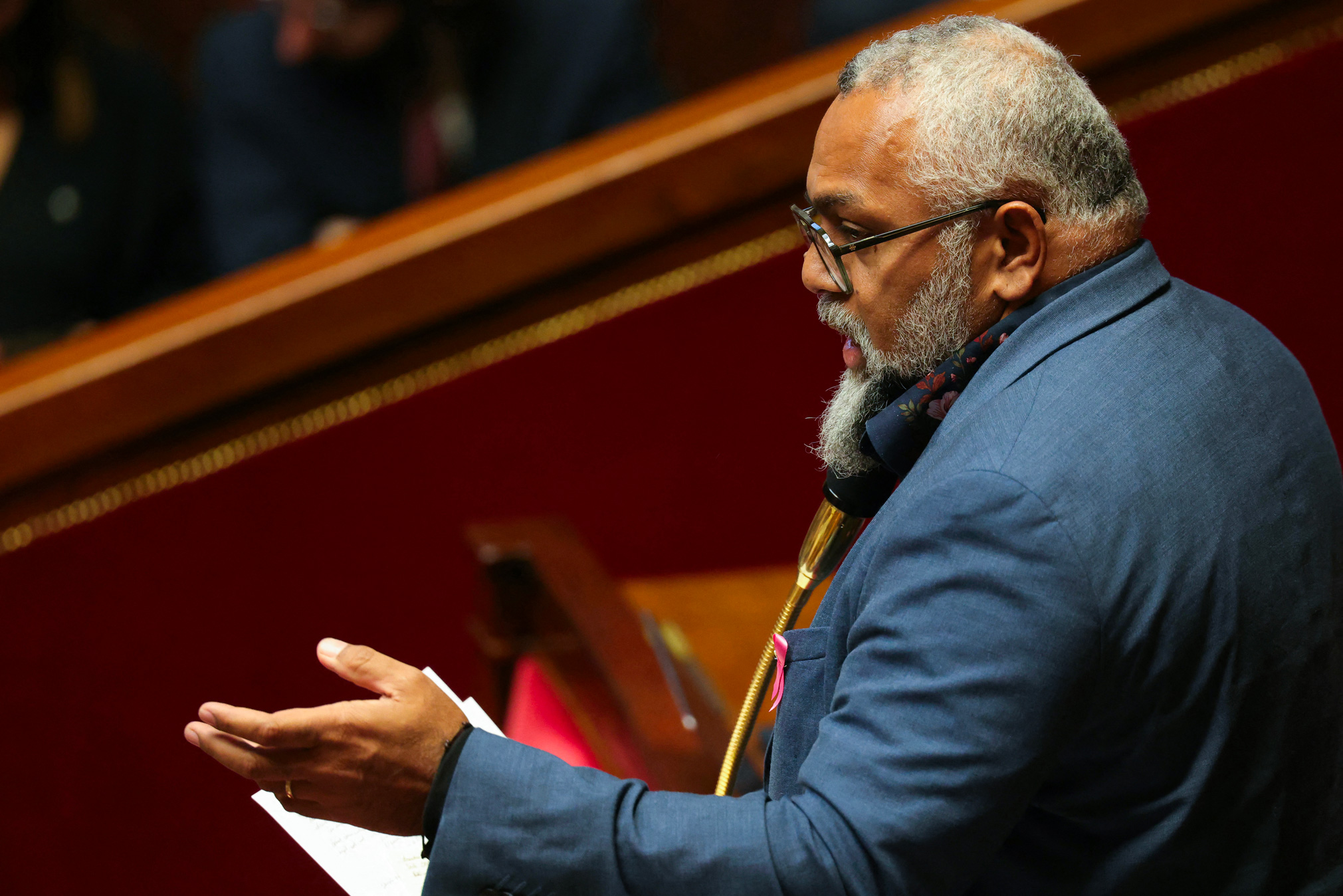 "Aujourd'hui, la confiance en l’État est clairement entamée", a prévenu le député indépendantiste de Nouvelle-Calédonie Emmanuel Tjibaou.  Crédit Alain JOCARD / AFP