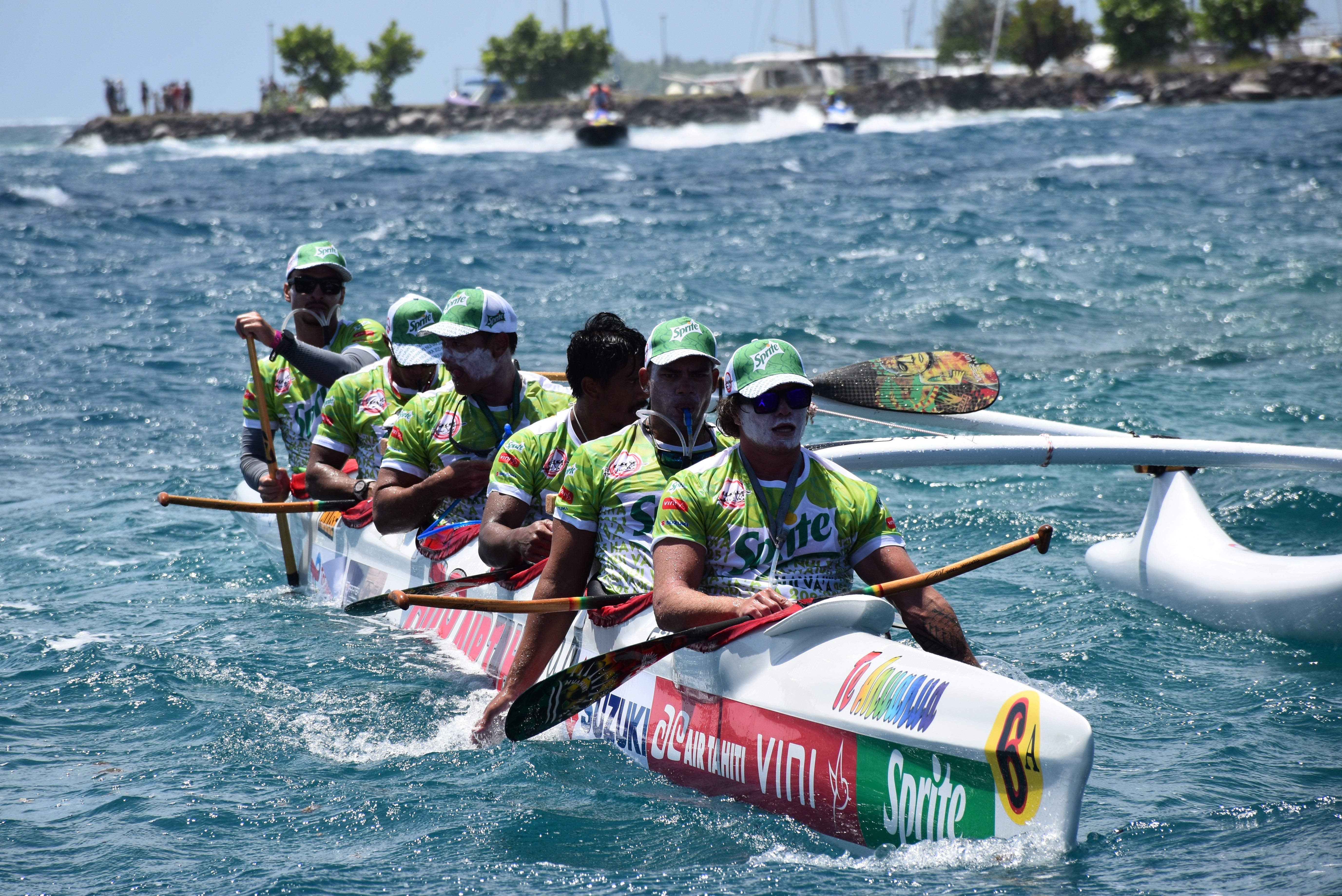 Air Tahiti finit deuxième et n’a rien lâché jusqu’à la ligne d’arrivée.