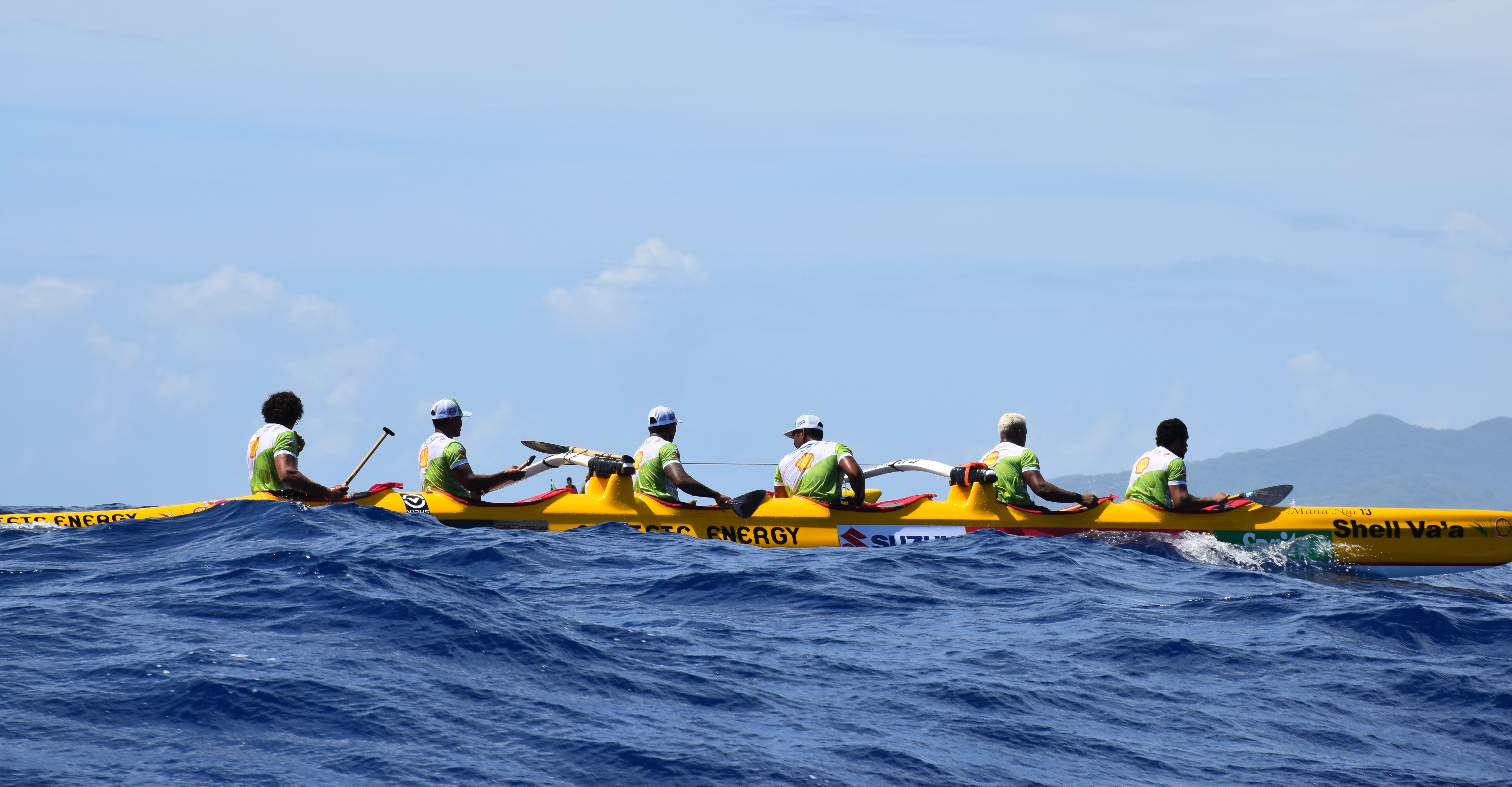 Shell Va’a monte sur la troisième marche du podium.