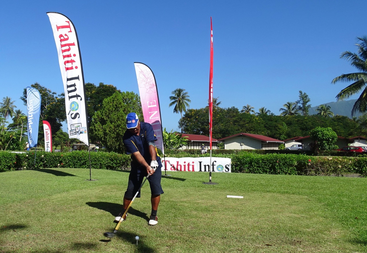 Le golf est un sport qui plait à Tahiti