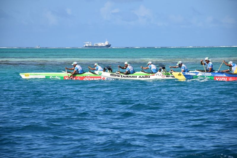 Tamarii Aaro no Arue remporte cette étape entre Taha’a et Bora Bora mais finit à la deuxième place du général en vétérans 40.