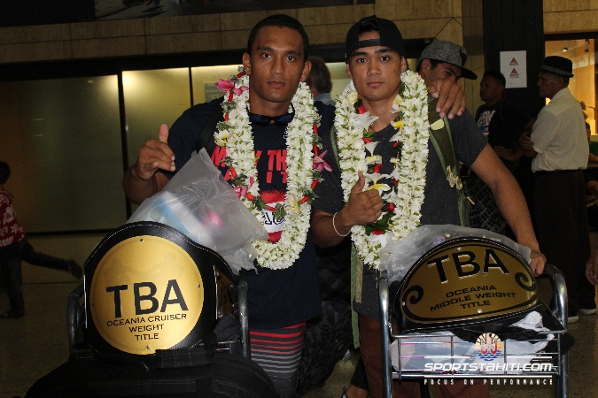 Boxe Thaï : Aito Lenoir et Eddy Bellais décrochent leurs ceintures