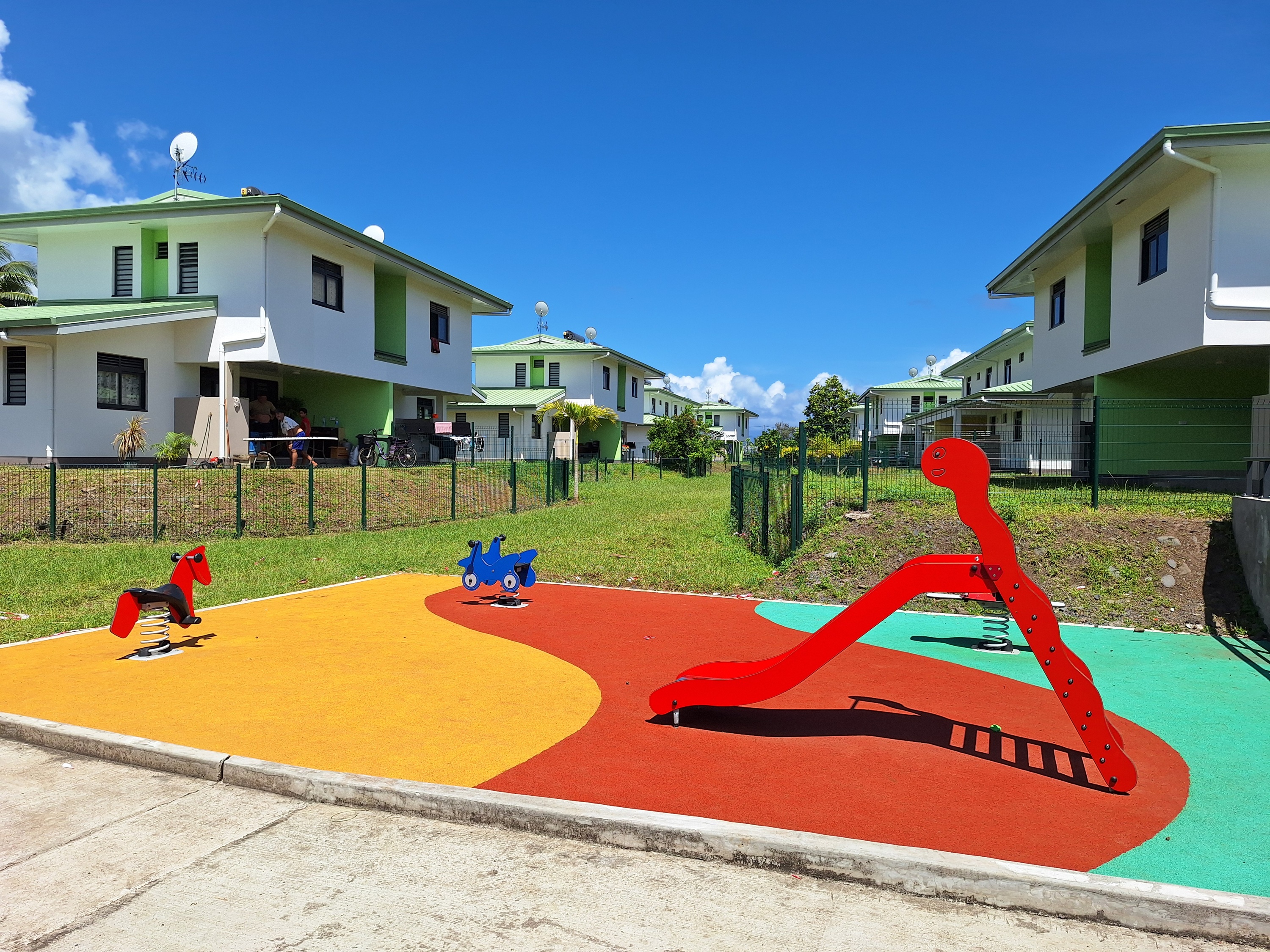 La nouvelle résidence de Tautira a été inaugurée la semaine dernière (Crédit : Anne-Charlotte Lehartel).