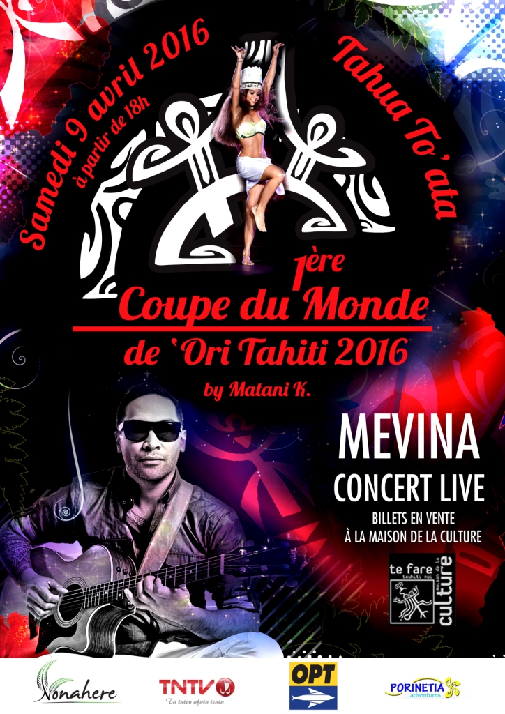 Samedi, après la Coupe du monde de 'ori tahiti, Mévina Liufau se produira pour un concert unique.