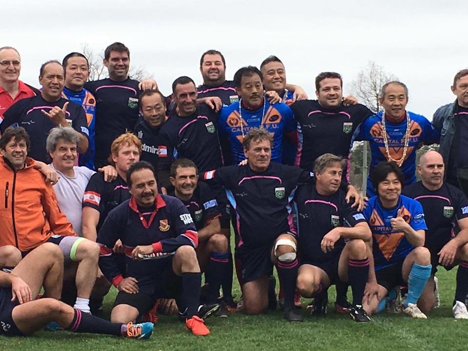 L'équipe adverse était composée exclusivement de Japonais