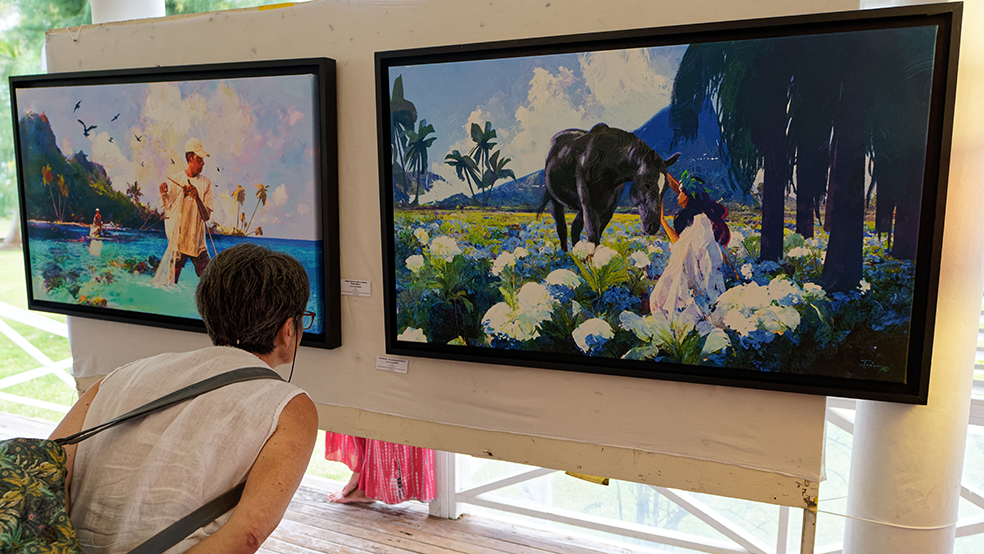 ​Succès d'estime pour une exposition prometteuse à Raiatea