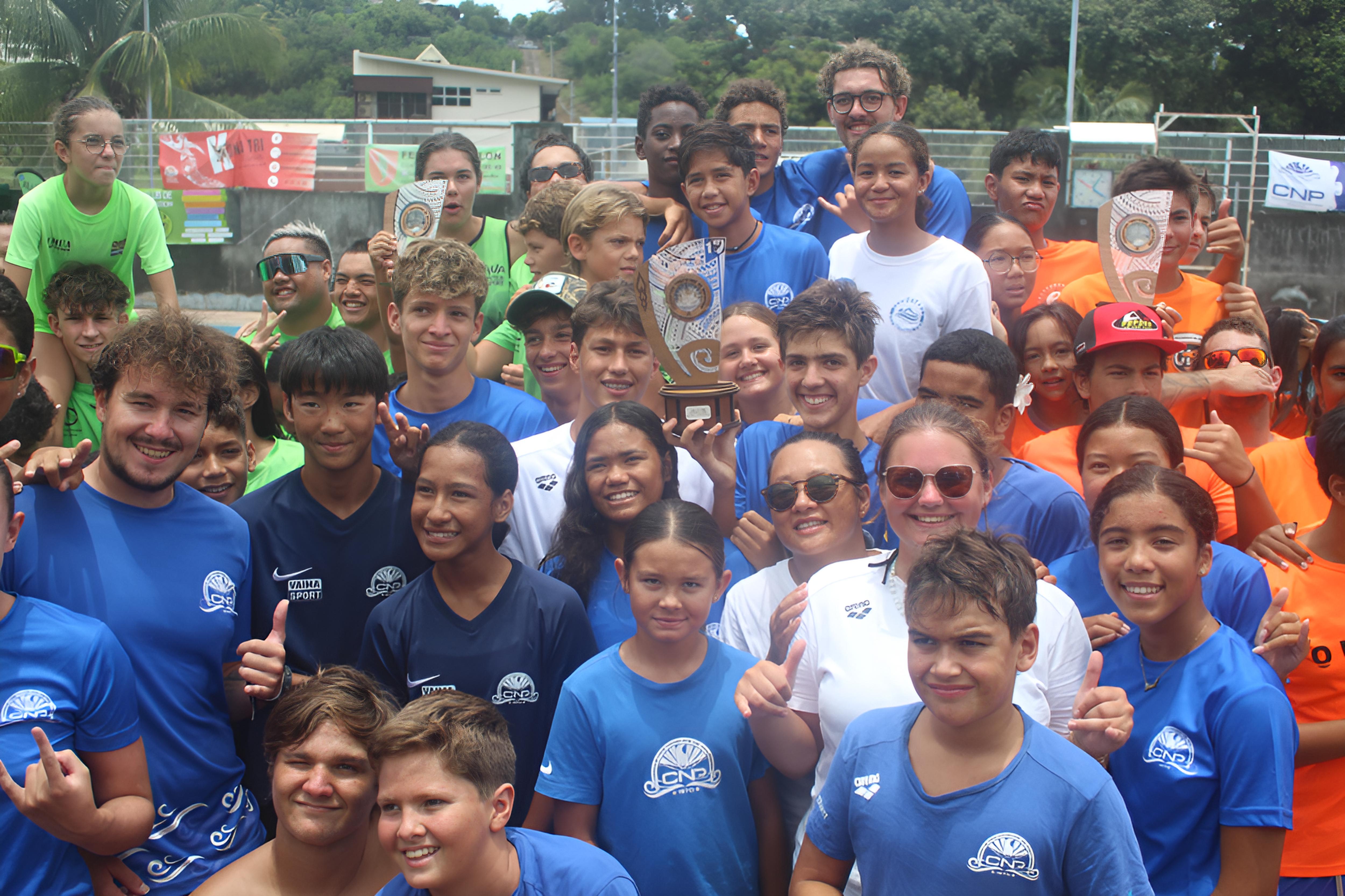 Le Cercle des Nageurs de Polynésie a inscrit son nom au palmarès des Interclubs 2025 toutes catégories.