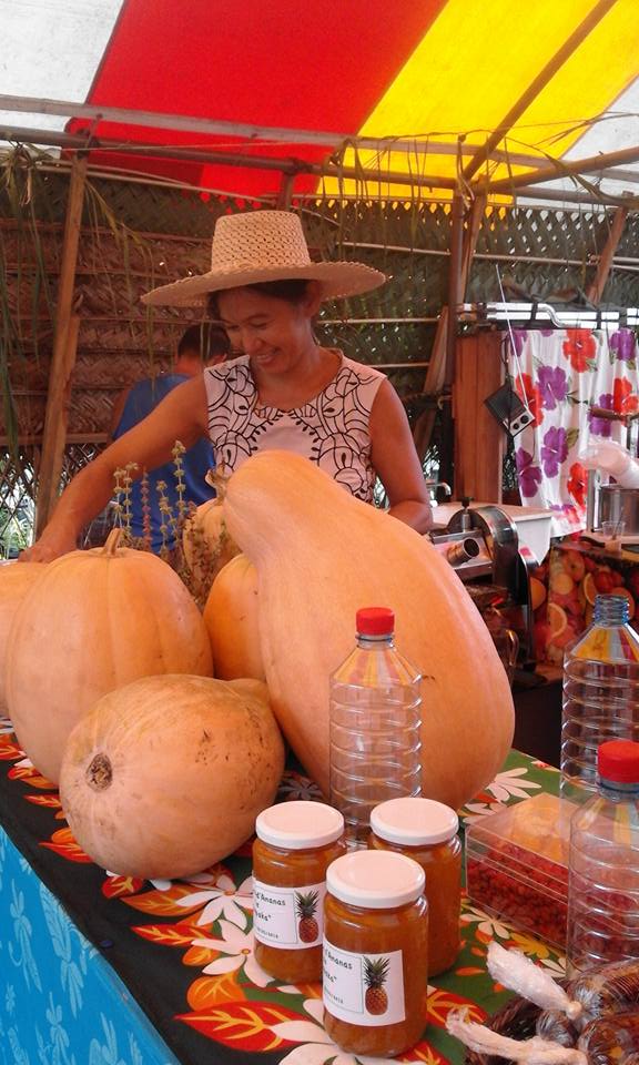 La septième édition de la foire agricole de Taiohae a ouvert ses portes hier