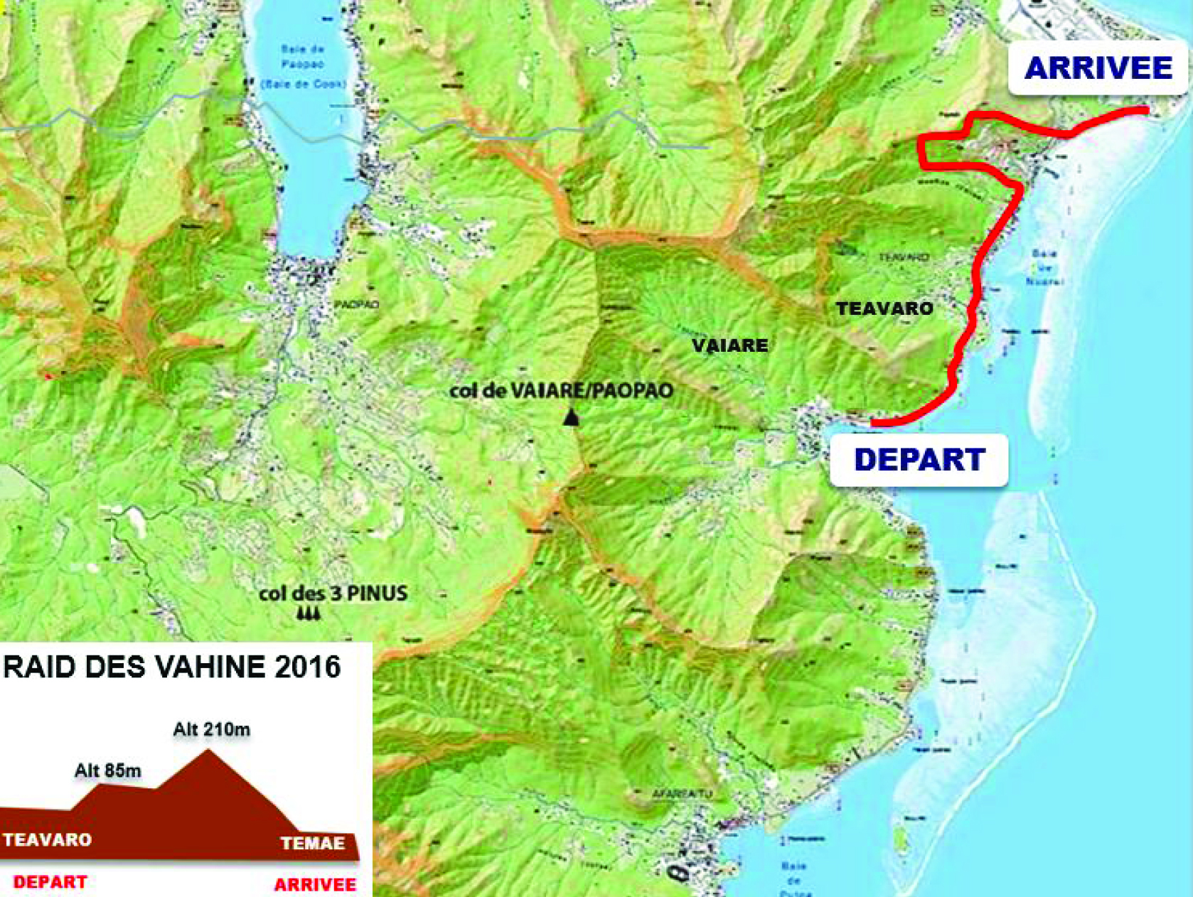 Raid des Vahine : 1 216 femmes sur la ligne de départ samedi