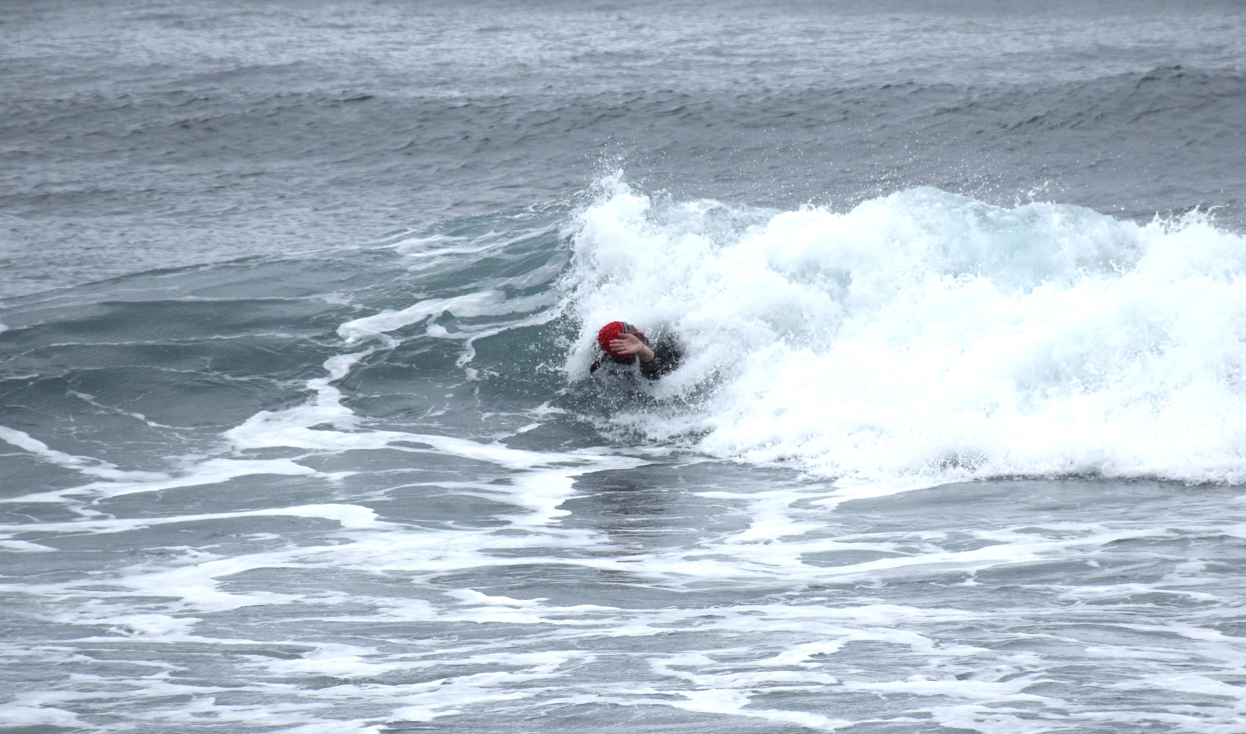 Le Hawaiien Conrad Morgan a tenté des figures incroyables.