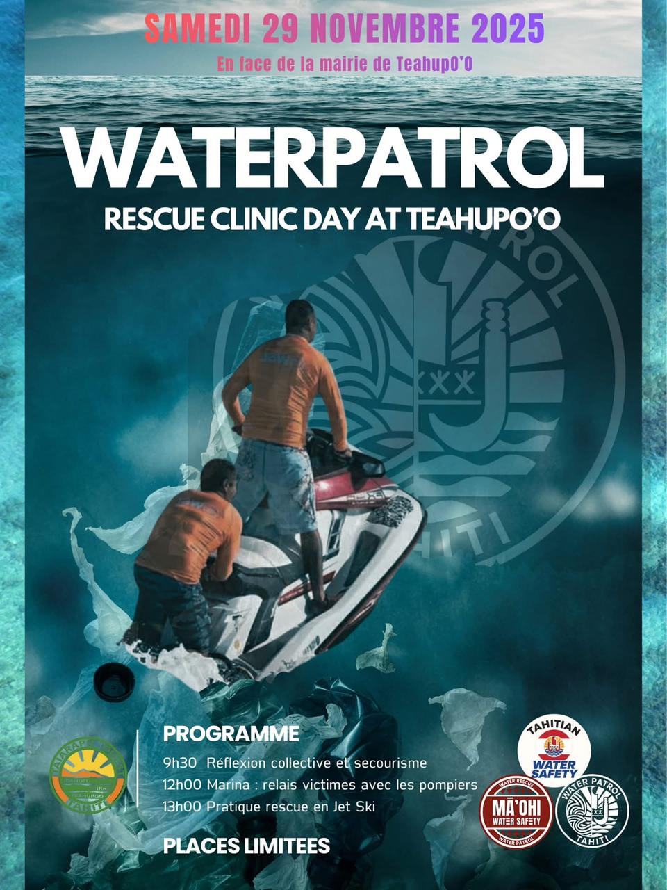 Rescue Clinic Day à Teahupo’o