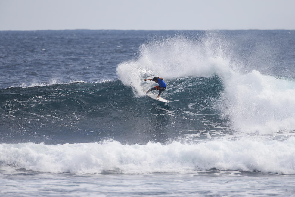 Michel Bourez  en action au Margaret River Pro