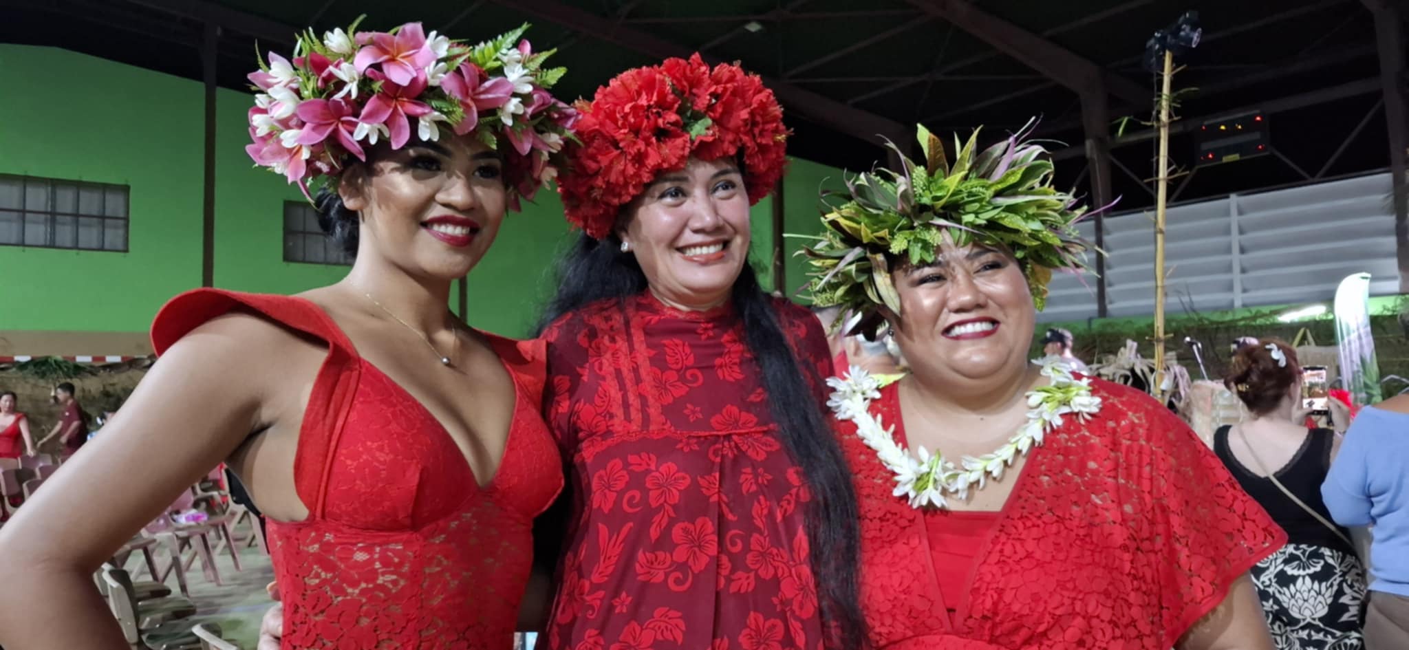 Lanihei, tavana Afareaitu Rebecca Tetuanui et la chargée de la culture et des événements communaux Timeri Manate