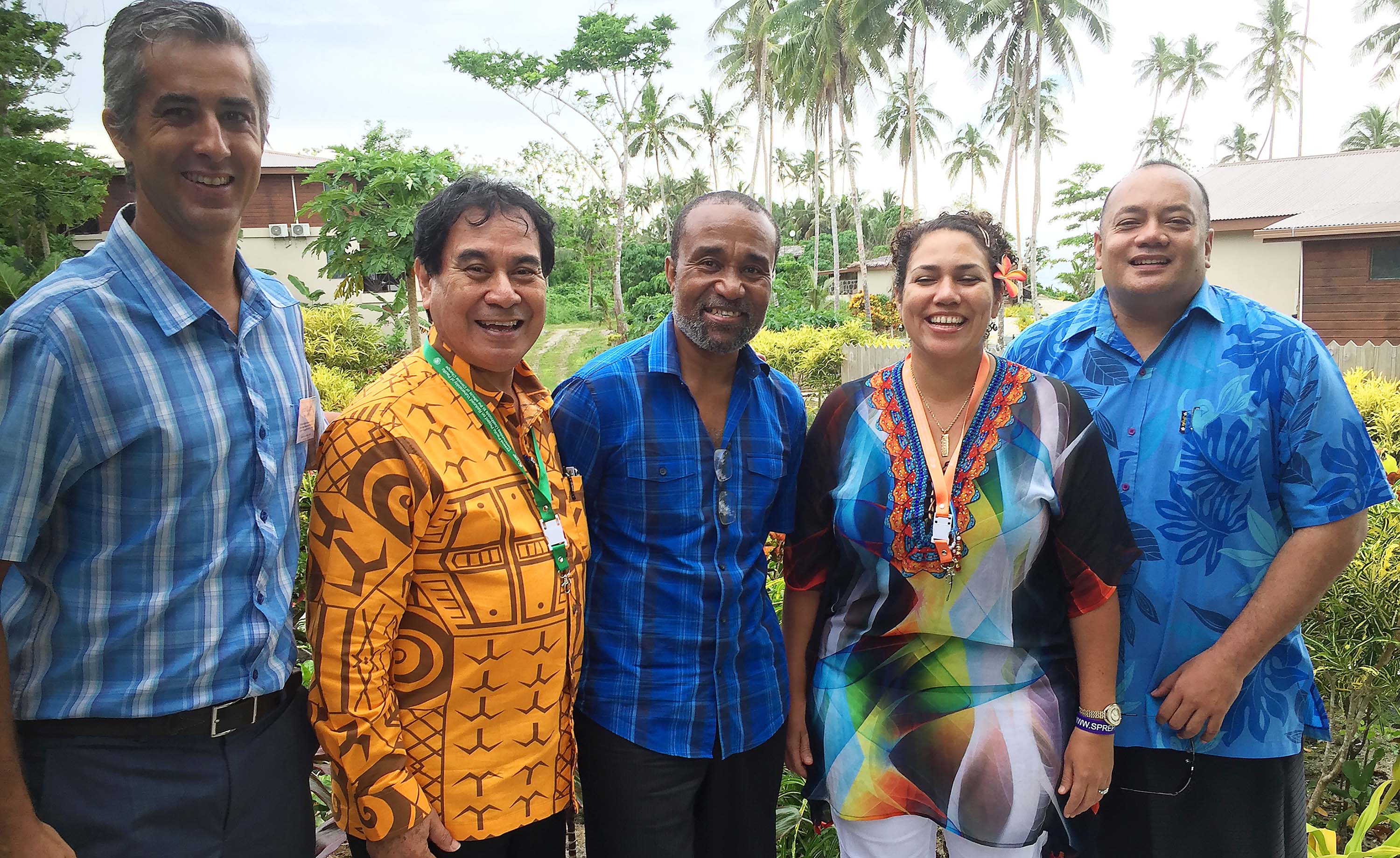 Une délégation polynésienne à la réunion sur le réchauffement climatique d'Apia