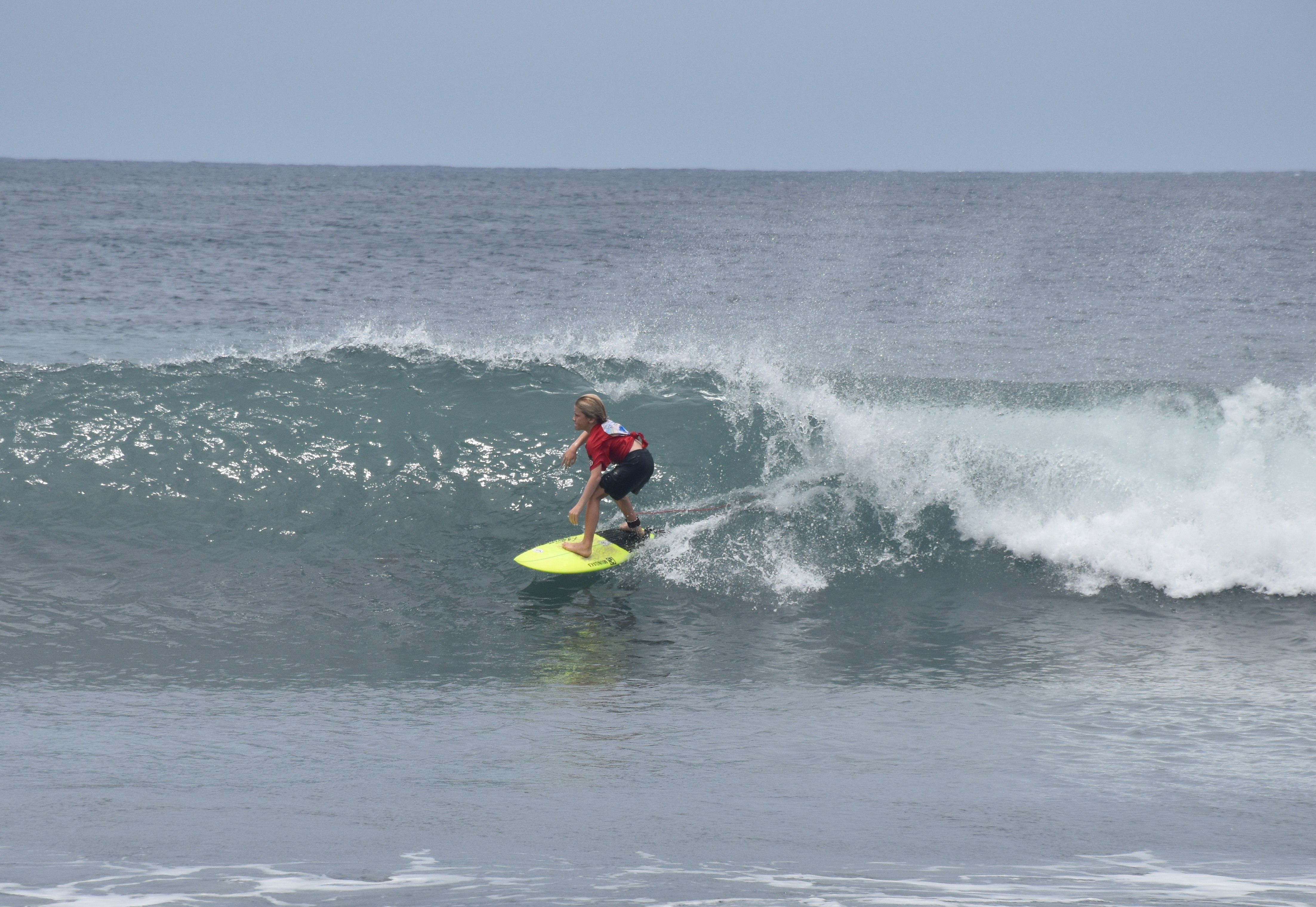 Les moins de 10 ans avec Naiki Pierson étaient aussi présents.