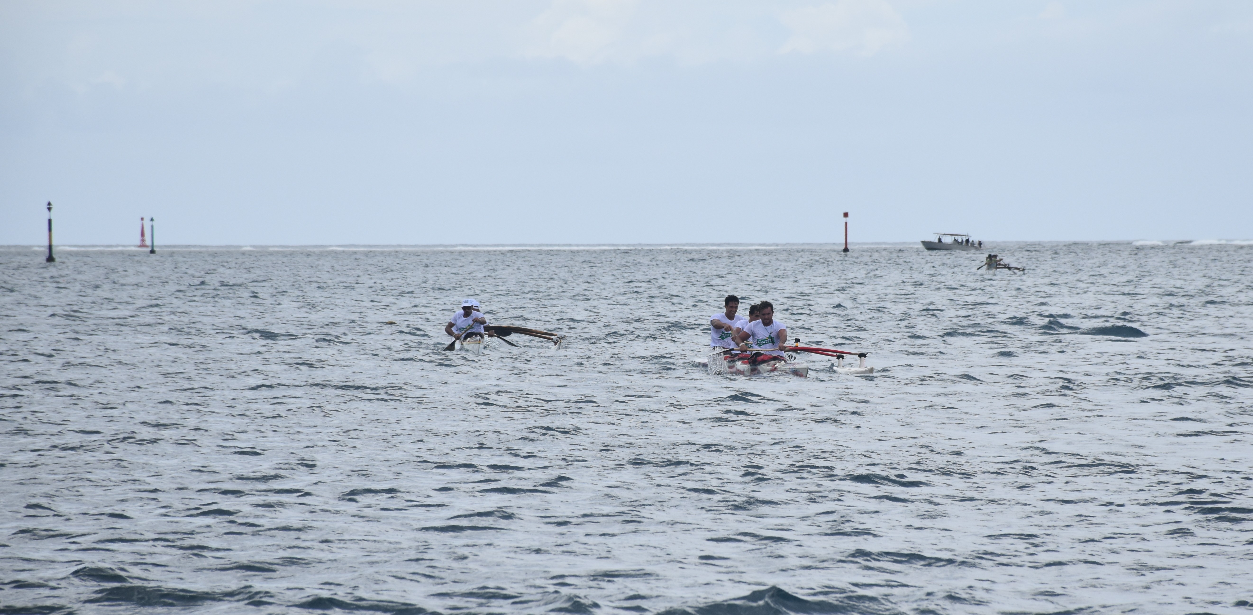 Le duel a été intense entre OPT et Paddling Connection.