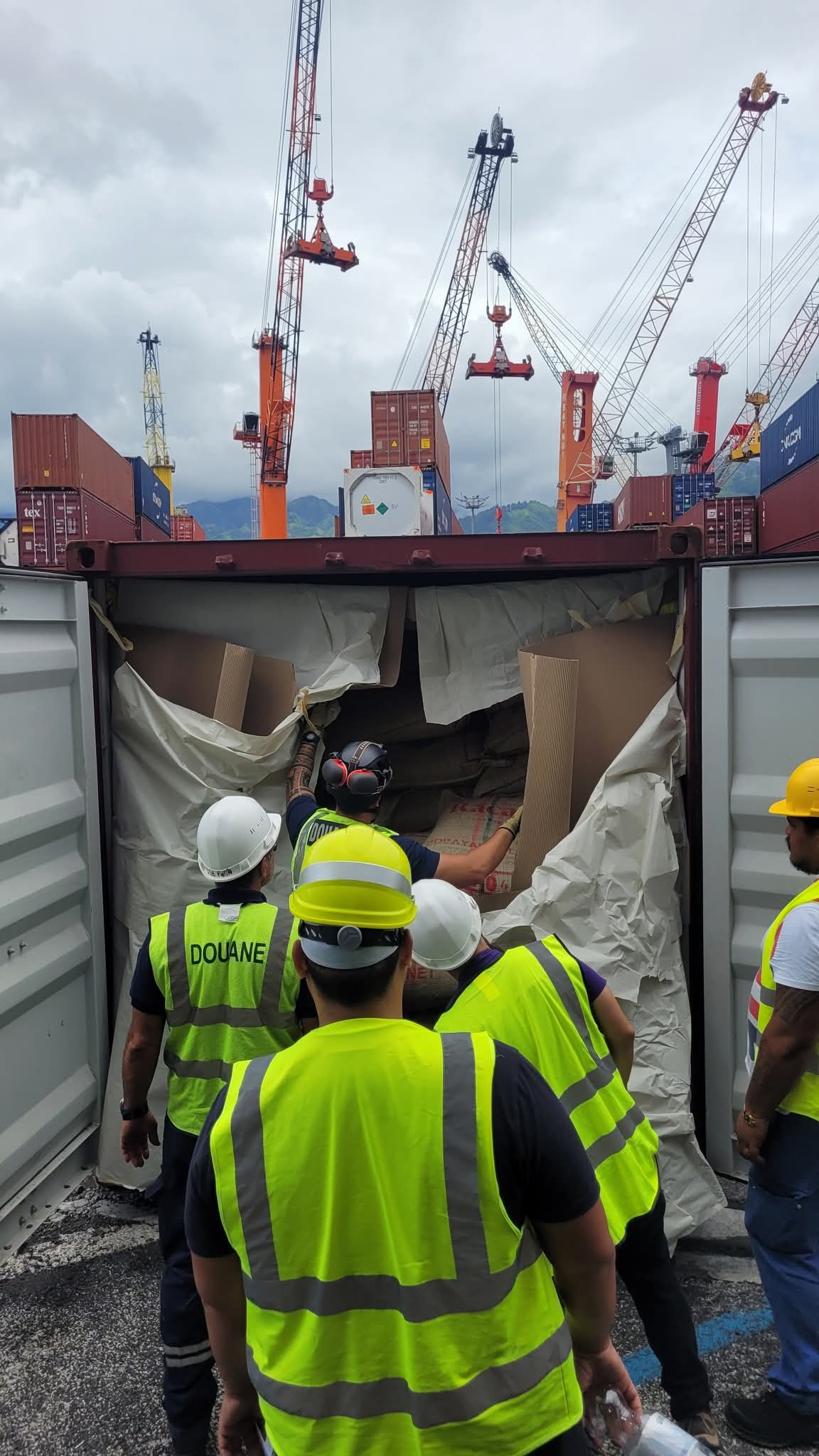 ​30,9 kg de cocaïne saisis au port de Papeete