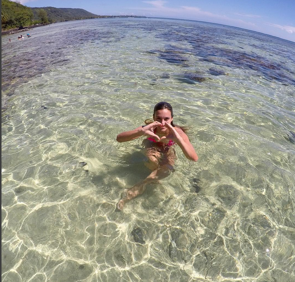 Marine Lorphelin : "La Polynésie, j'aime beaucoup !"
