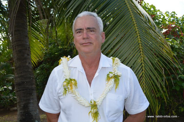 Anthony Jamet, tavana de Taiarapu Est est le président du syndicat Secosud. Il vient de faire son entrée au conseil d'administration de la TEP.