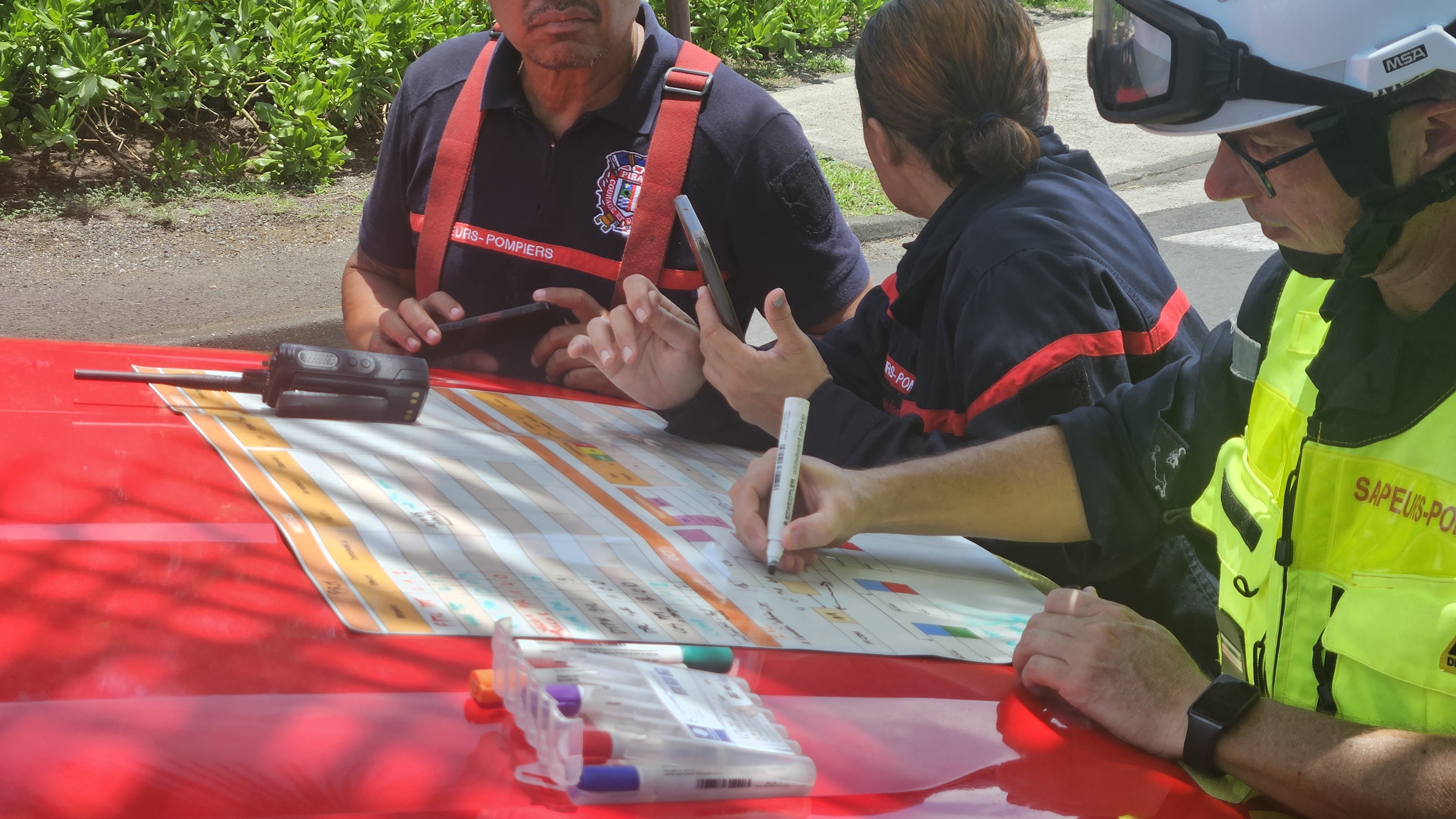 Trois blessés sur un chantier à Gaz de Tahiti