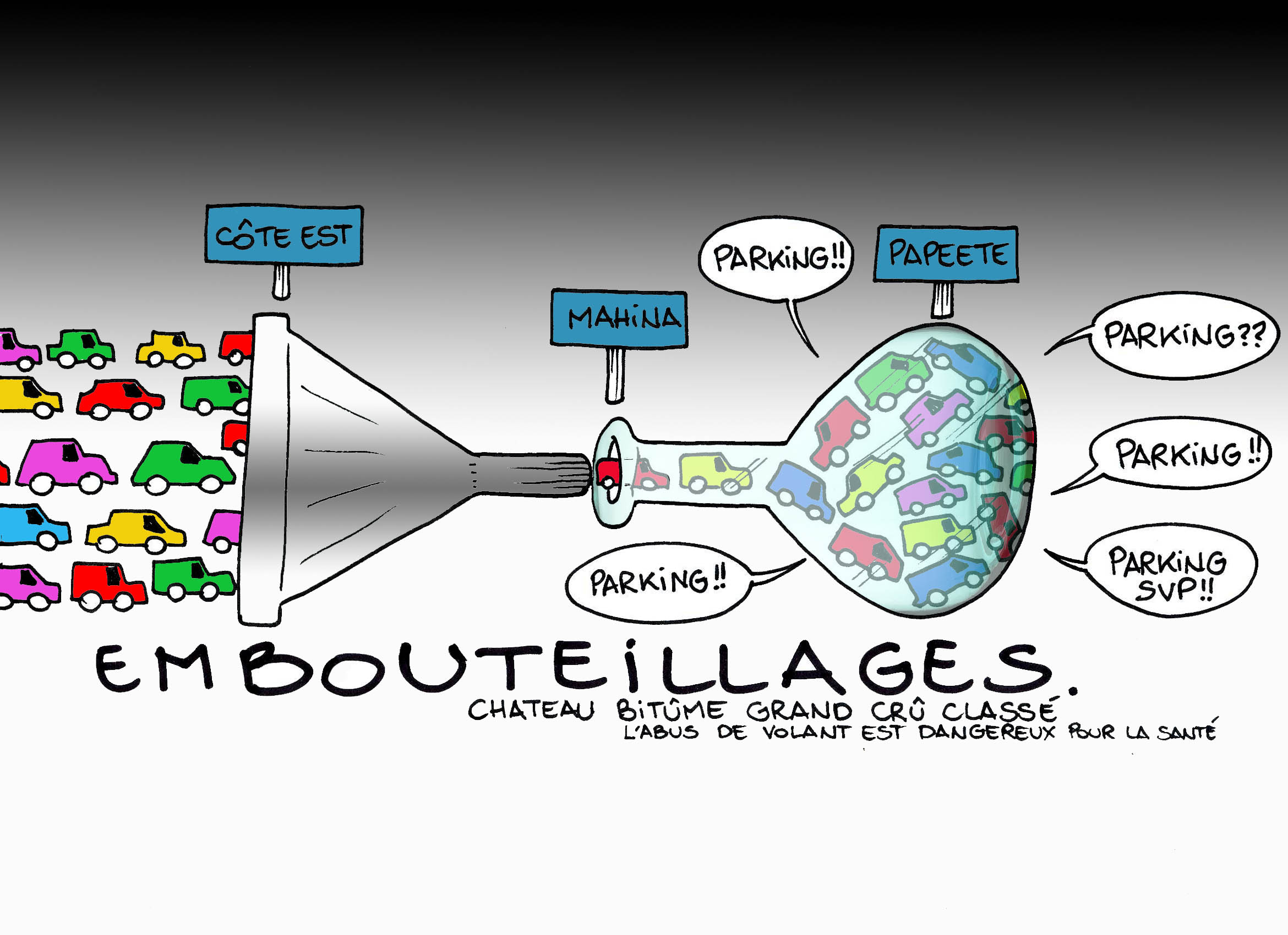 "Les joies de la circulation" par Munoz