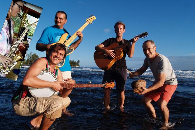 Les Papara-zzi en concert au golf de Papara