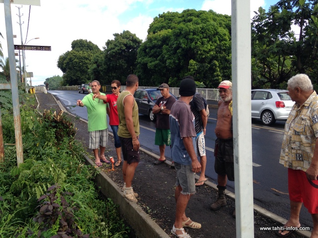Les riverains de la vallée de la Tuauru montent au créneau et dénoncent les travaux non aboutis au niveau de l'entrée et la sortie de leur vallée.