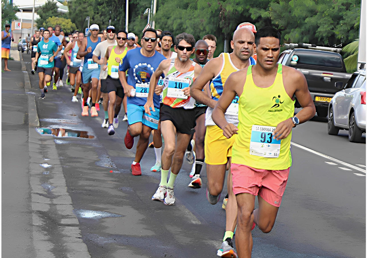 Tehoarii Tapatoa (93) a pris la tête de la Corrida de Faa’a et ne l’a plus quittée jusqu’à l’arrivée.