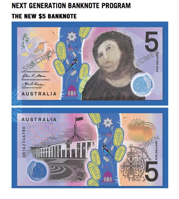 Le nouveau billet froisse les Australiens